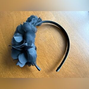 Black Floral Headband